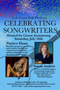 July 2011  Patrice Haan Susan Anders